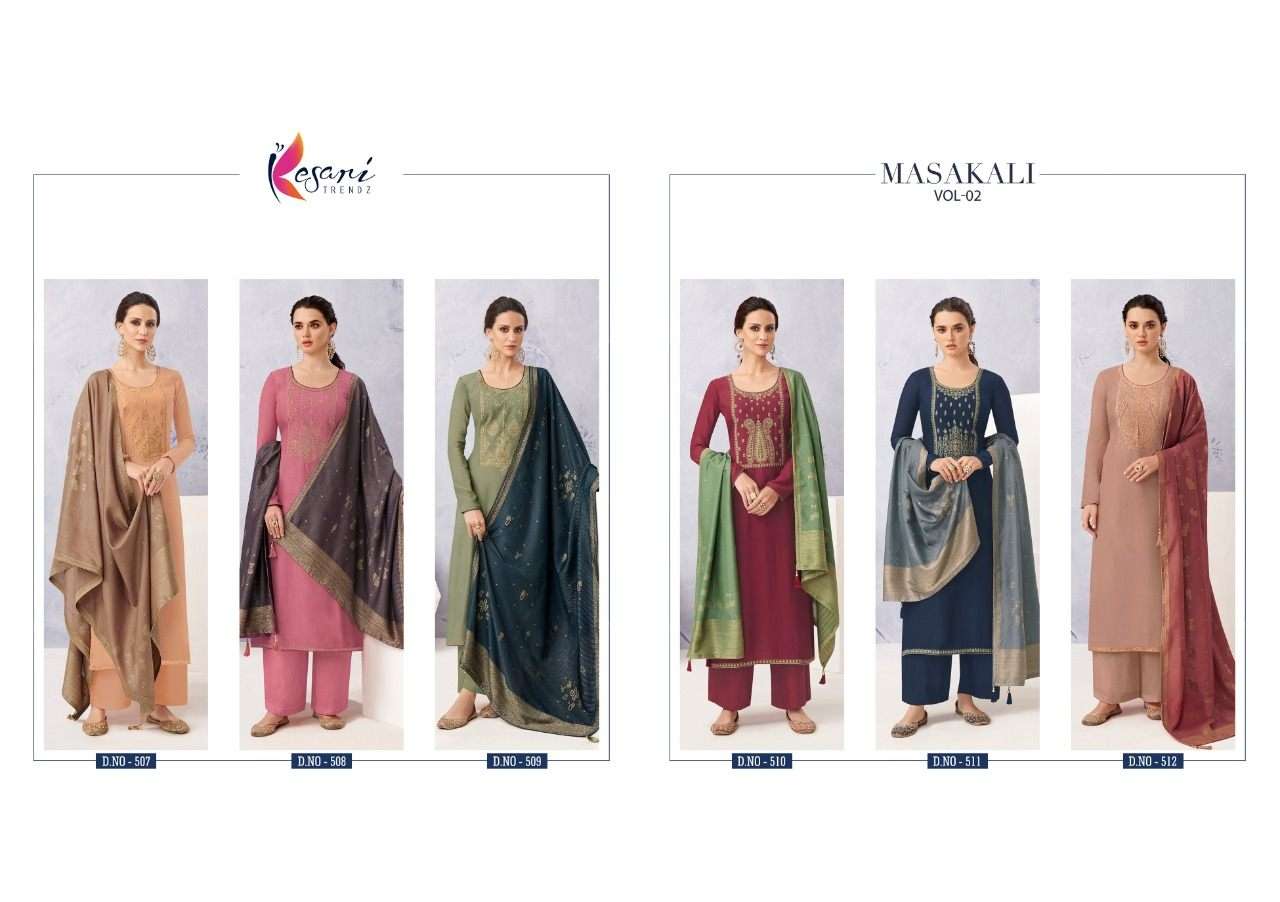 Buy Masakali Vol 2 Kesari Designer Viscose Salwar Suit