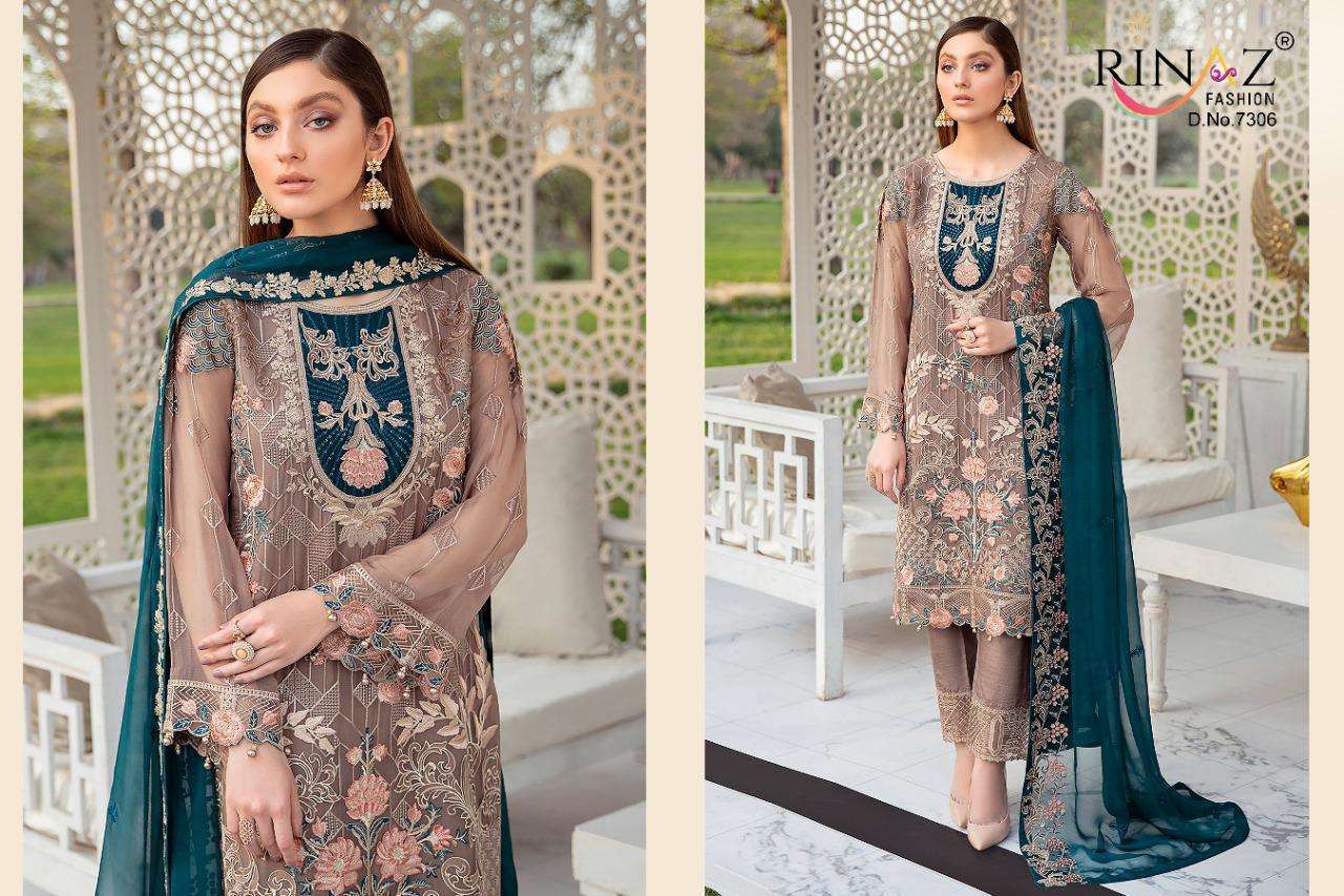 Buy Ramsha Vol 7 Rinaz Fashion Designer Georgette Salwar Suit