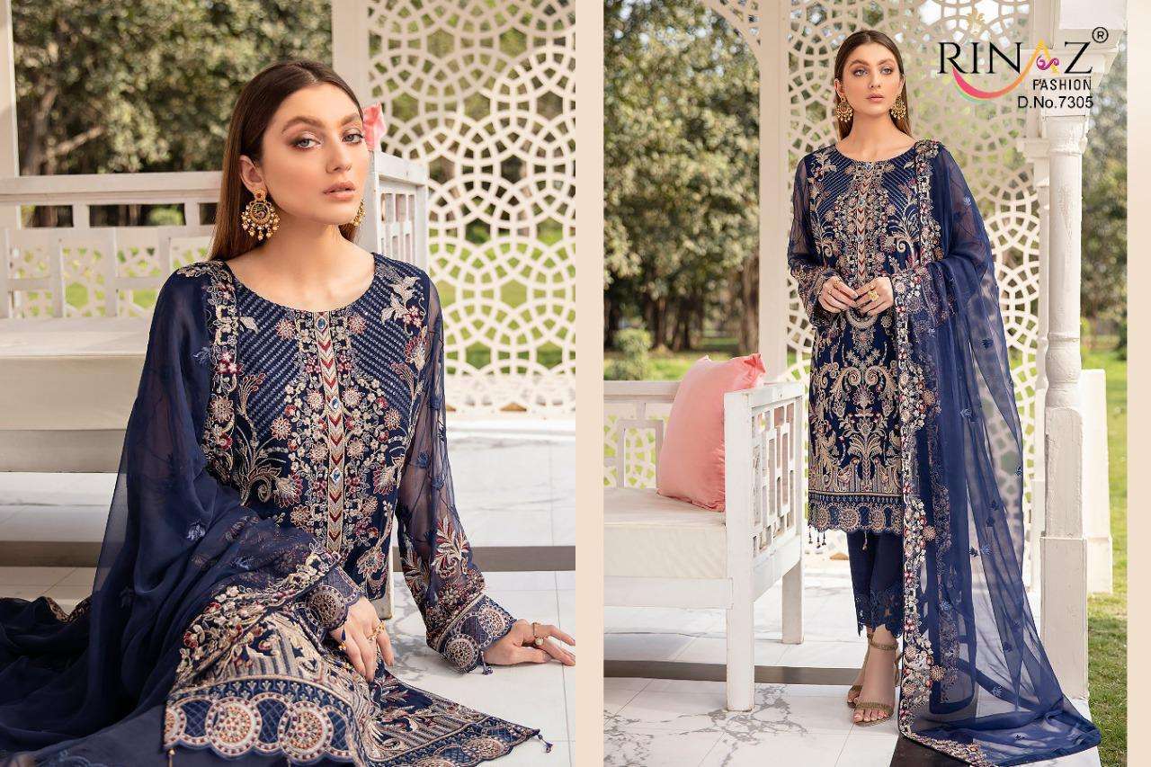 Buy Ramsha Vol 7 Rinaz Fashion Designer Georgette Salwar Suit