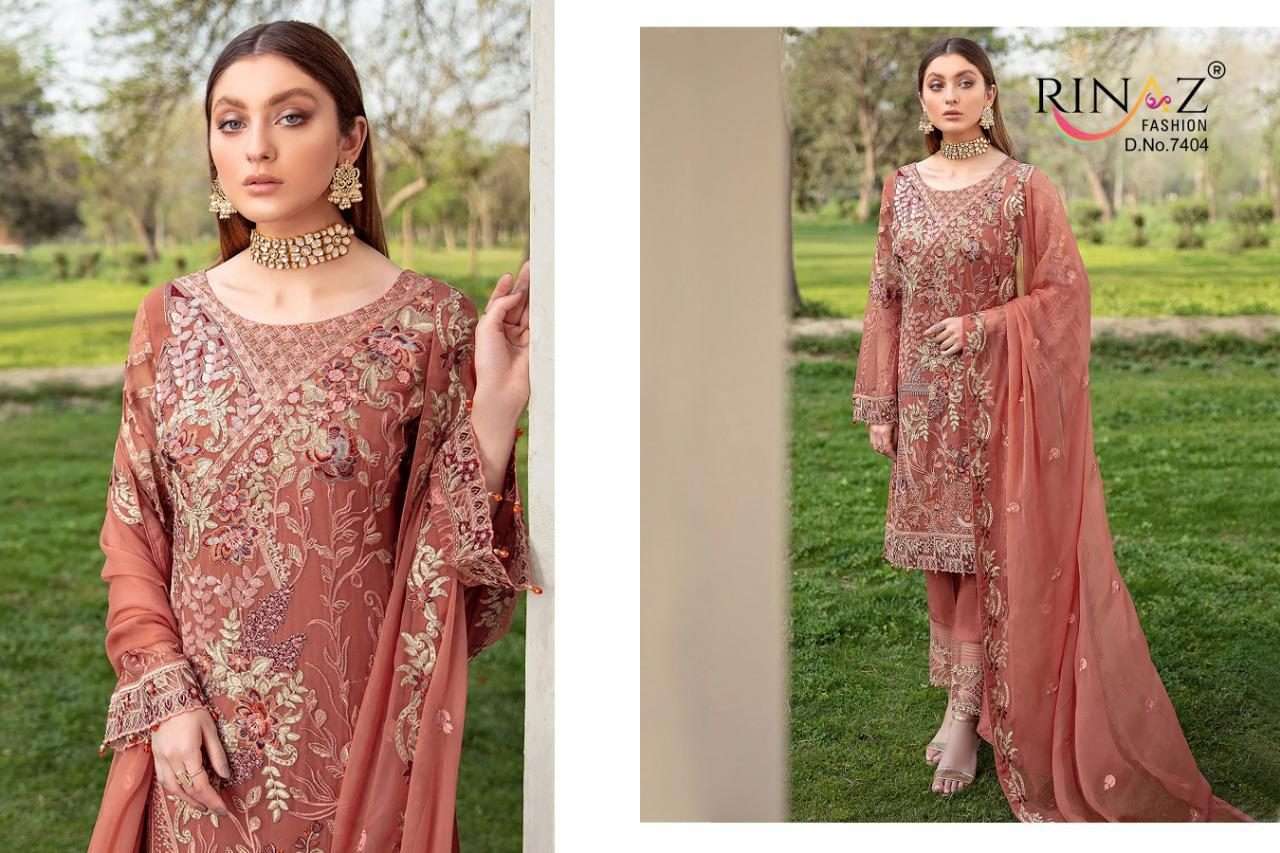 Buy Ramsha Vol 8 Rinaz Fashion Designer Georgette Salwar Suit