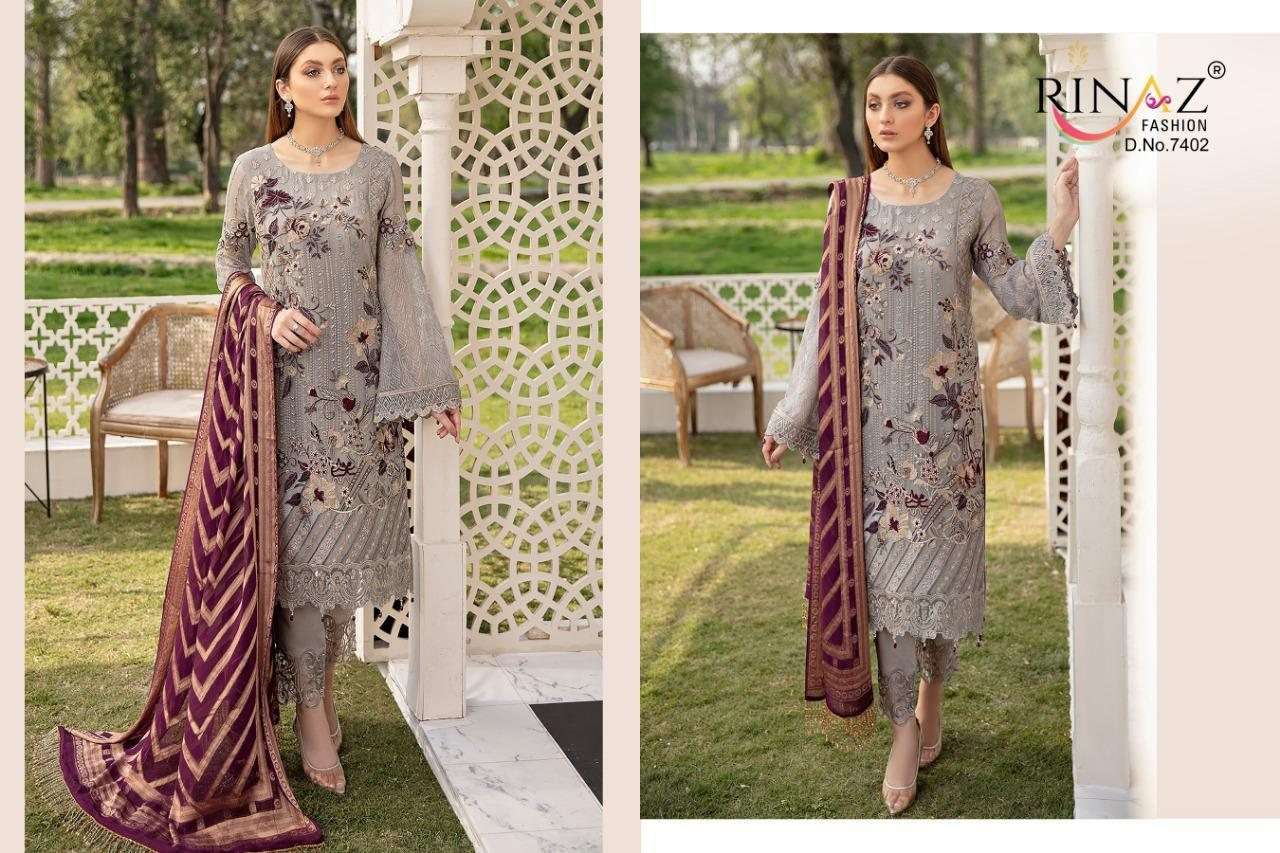 Buy Ramsha Vol 8 Rinaz Fashion Designer Georgette Salwar Suit