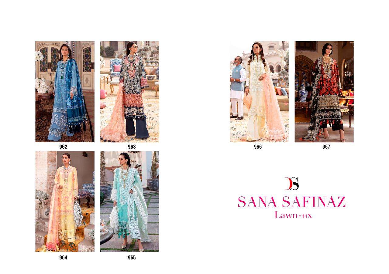 Buy Sana Safinaz Lawn 21 Nx Deepsy Suit Designer Cotton Salwar Suit