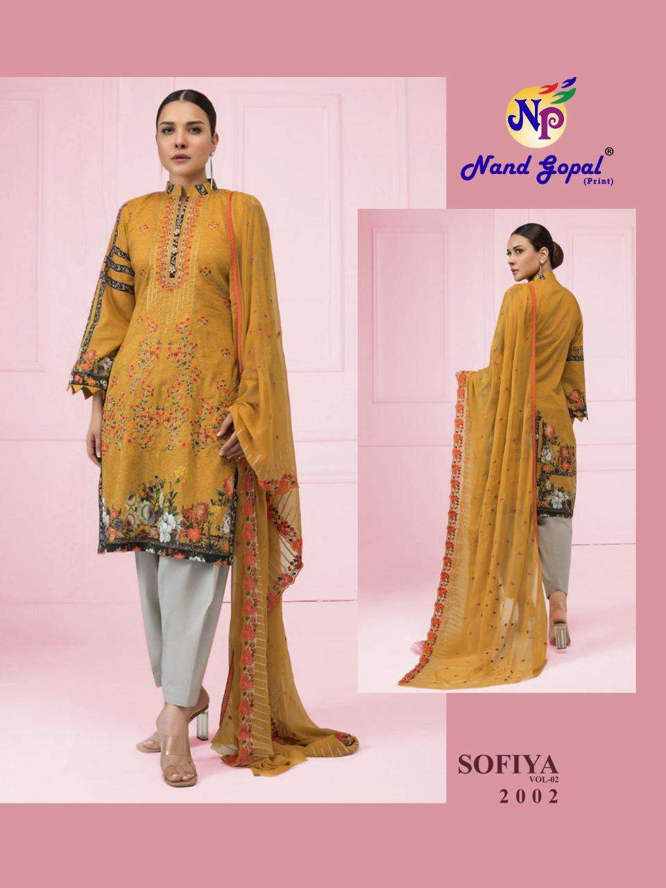 Buy Sofiya Vol 2 Nandgopal Designer Cotton Salwar Suit