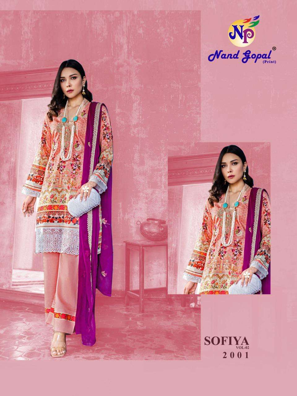 Buy Sofiya Vol 2 Nandgopal Designer Cotton Salwar Suit