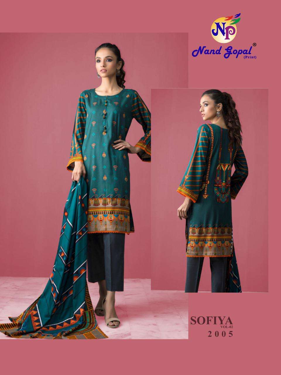 Buy Sofiya Vol 2 Nandgopal Designer Cotton Salwar Suit