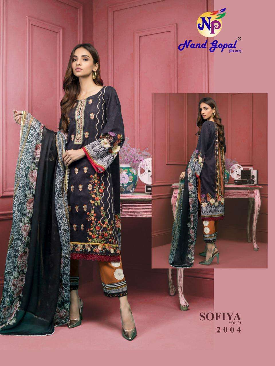 Buy Sofiya Vol 2 Nandgopal Designer Cotton Salwar Suit