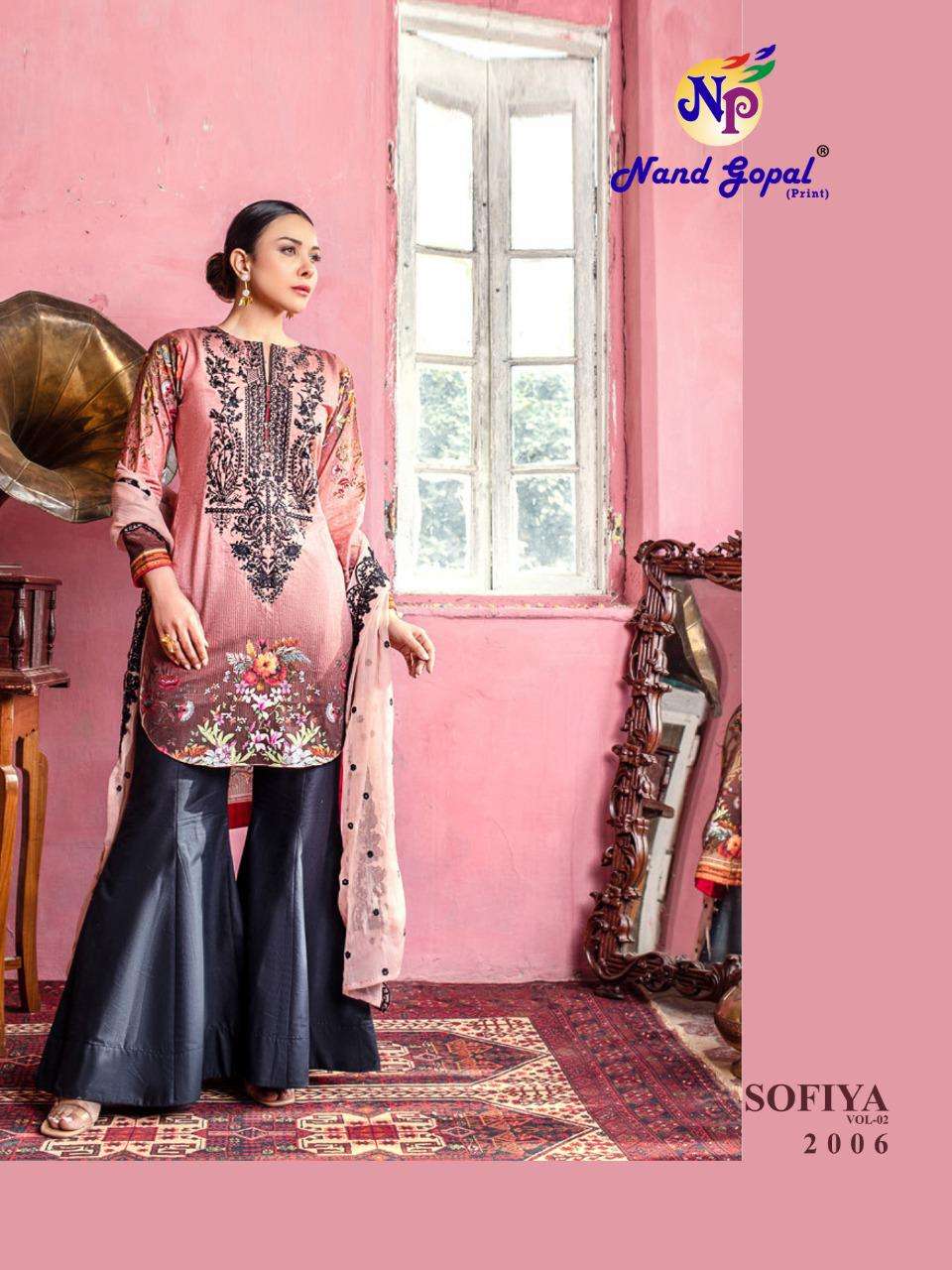 Buy Sofiya Vol 2 Nandgopal Designer Cotton Salwar Suit