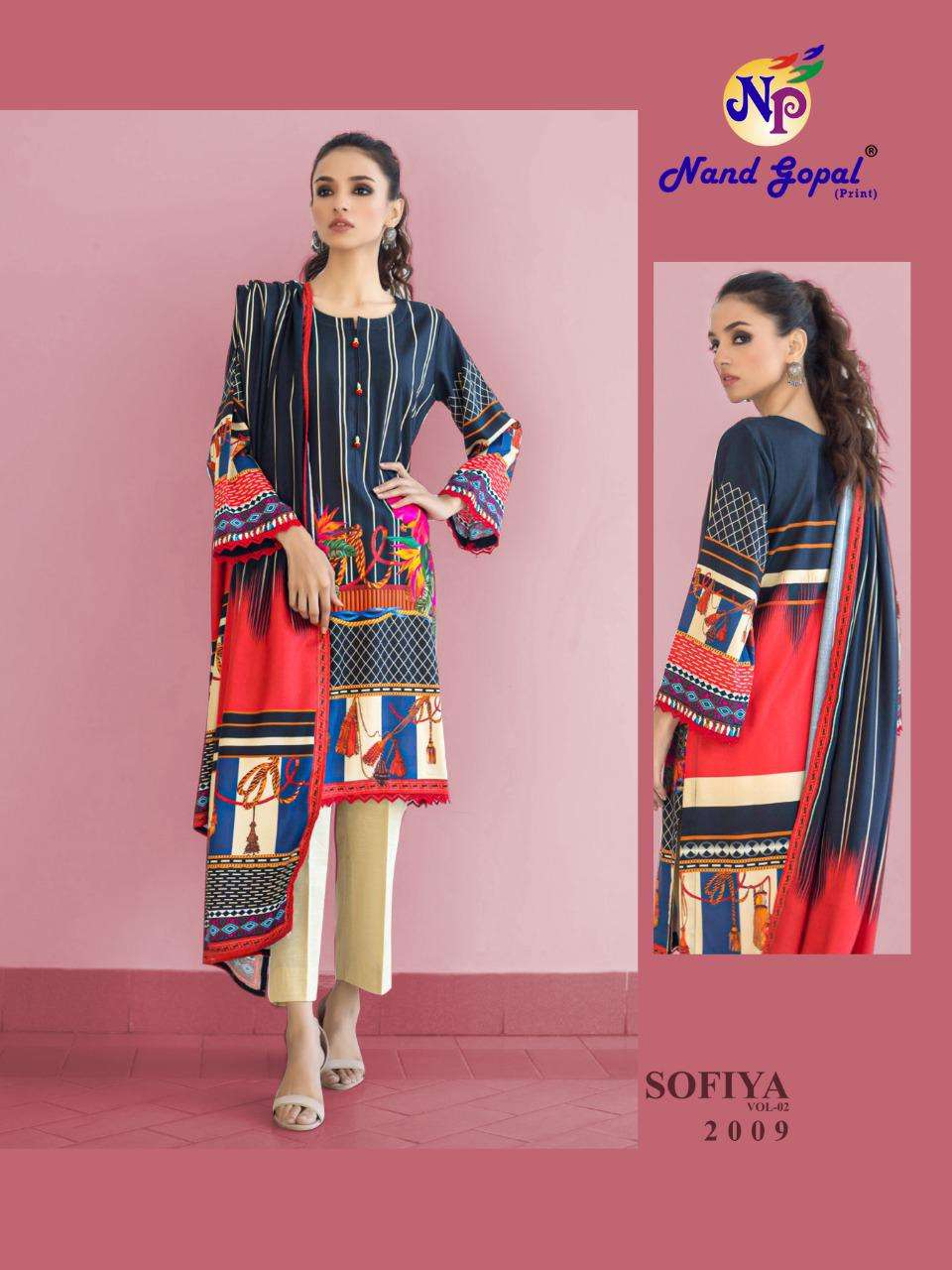 Buy Sofiya Vol 2 Nandgopal Designer Cotton Salwar Suit