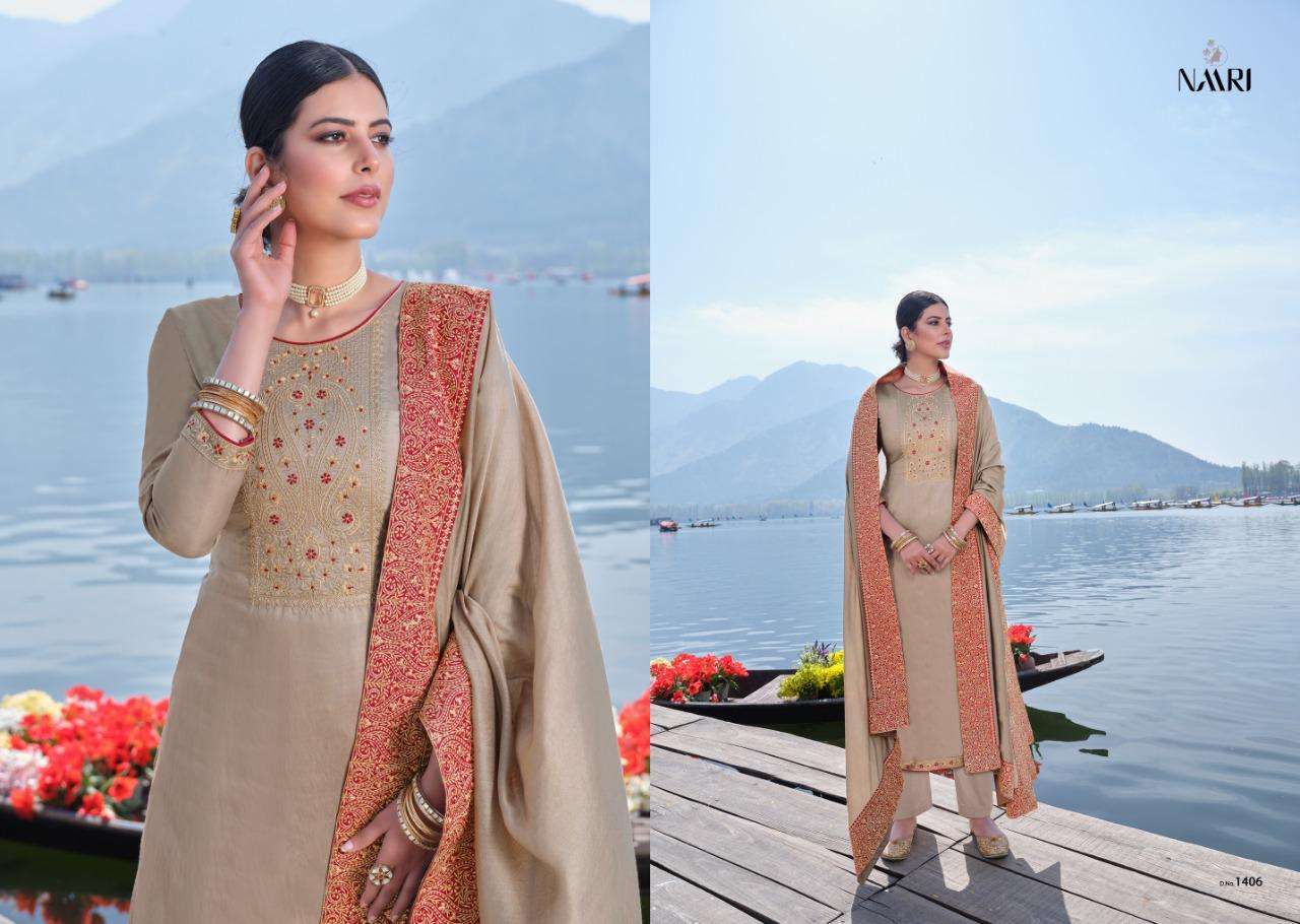 Buy Tohfa Nari Designer Silk Salwar Suit