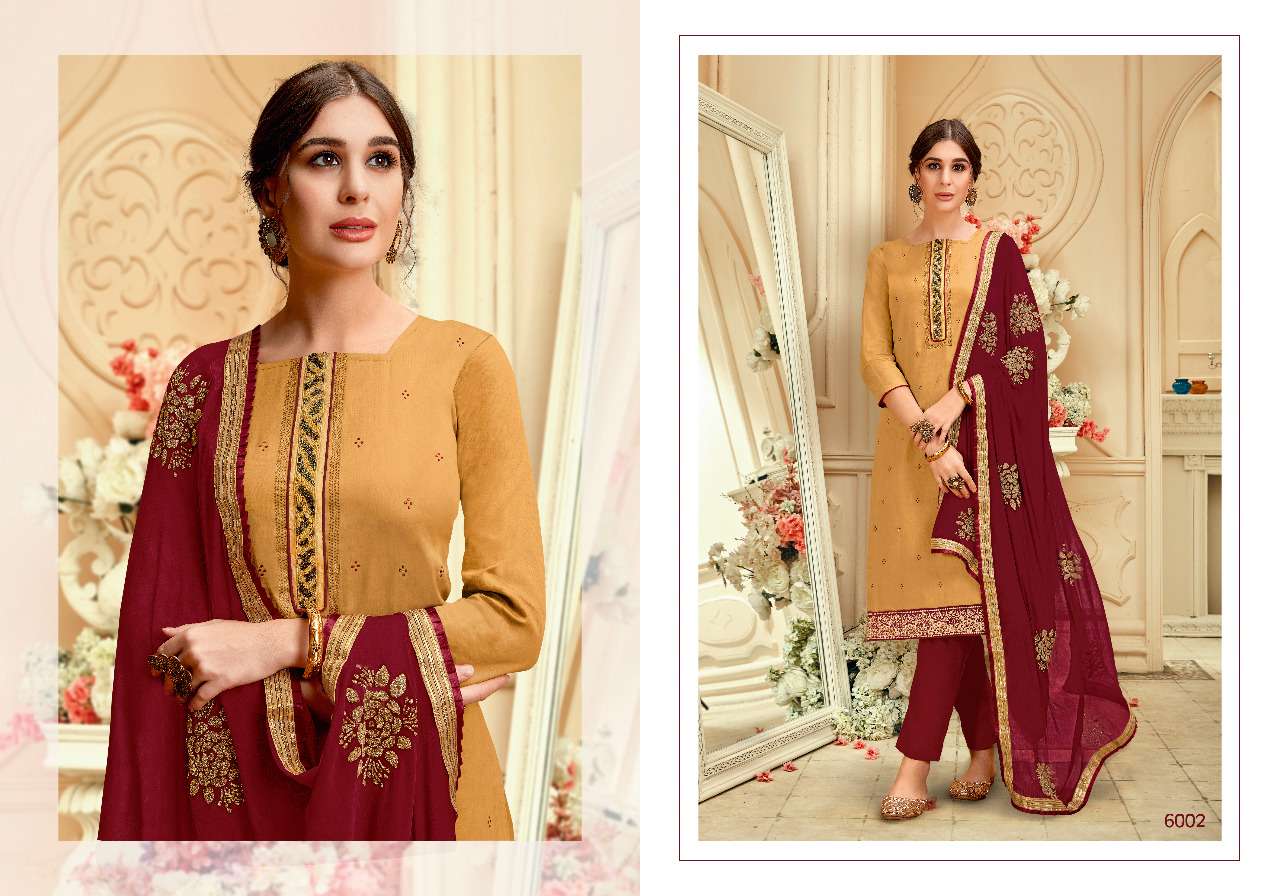 Buy Urvashi Vol 6 Sweety Designer Jam Satin Salwar Suit