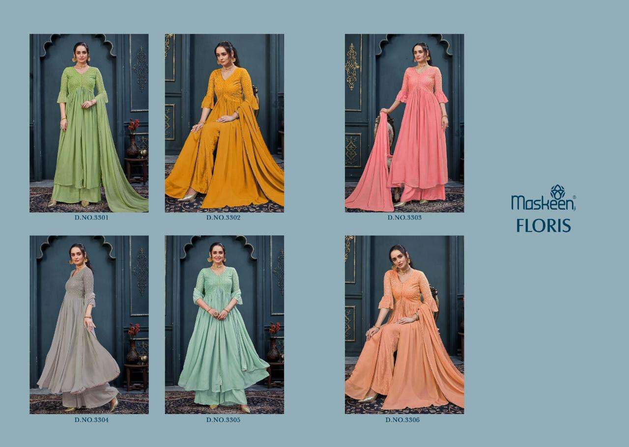 Floris Maskeenji Buy Wholesale Online Party Wear Trader Readymade Salwar Suit