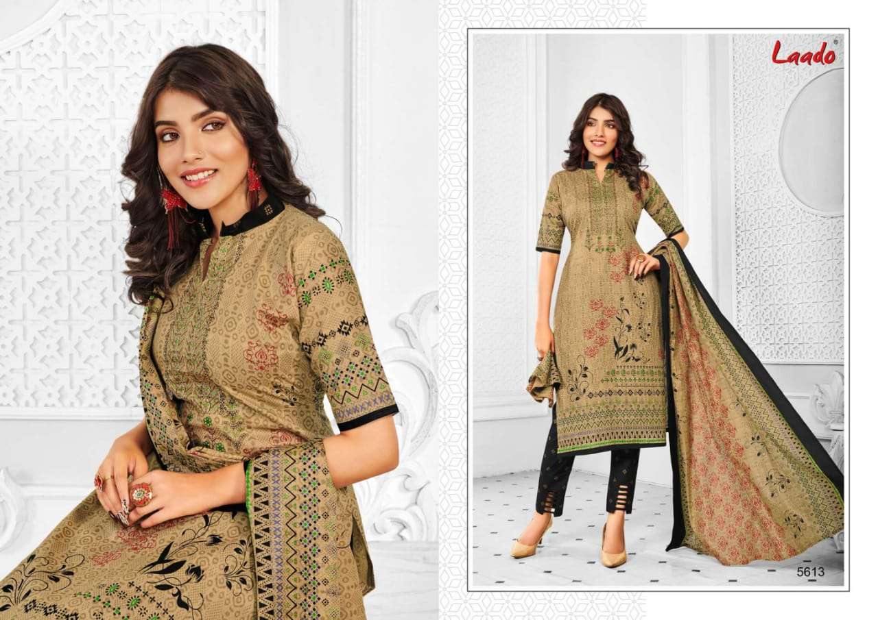 Laado Print Vol 56 Wholesale Online Cotton Print Salwar Suit