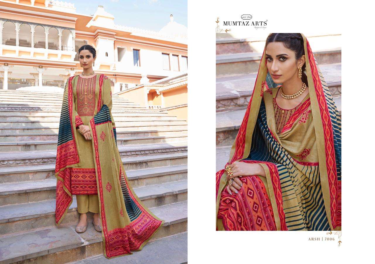Arsh By Mumtaz Arts Rangon Ki Duniya Wholesale Supplier Online Lawn Cotton Lowest Price Designer Salwar Suit Catalog Set