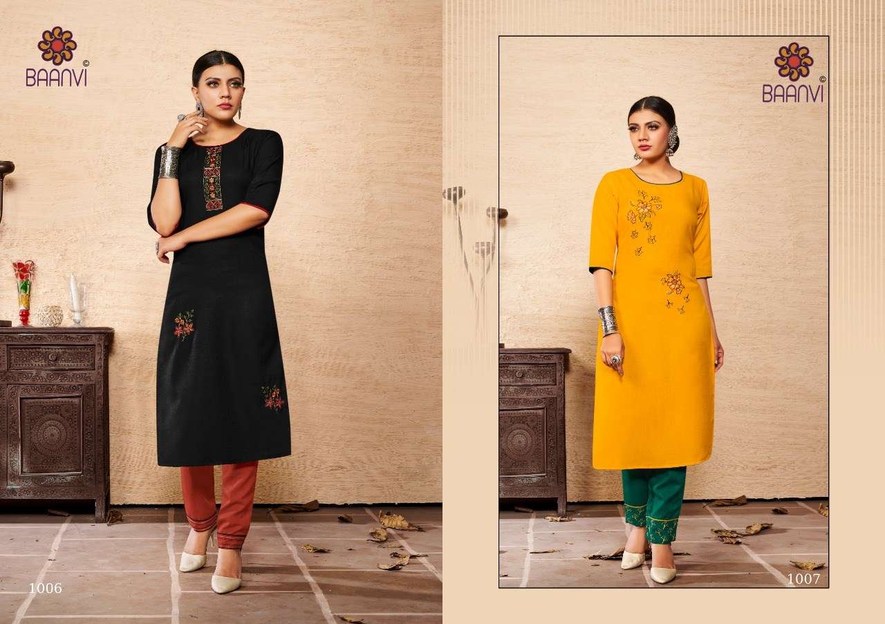 Baanvi Rangoli Vol 1 By Cotton Wholesale Online Supplier Lowest Price Kurtis Pant