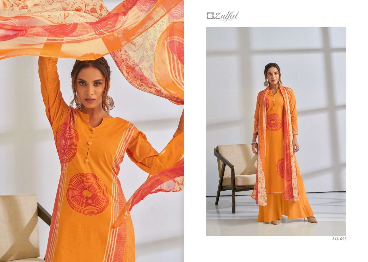 Summer Grace By Zulfat Designer Suits Wholesale Supplier Dealer Cotton Party Wear Salwar Suit Catalog Set