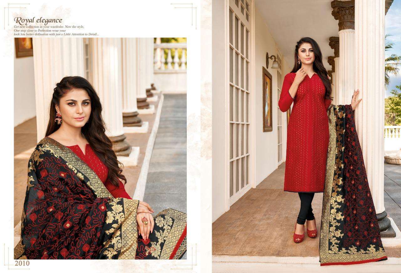 Dulhan Vol 2 By Shagun Lifestyle Designer Party Wear Banarasi Wholesale Supplier Online Salwar Suit Catalog Set