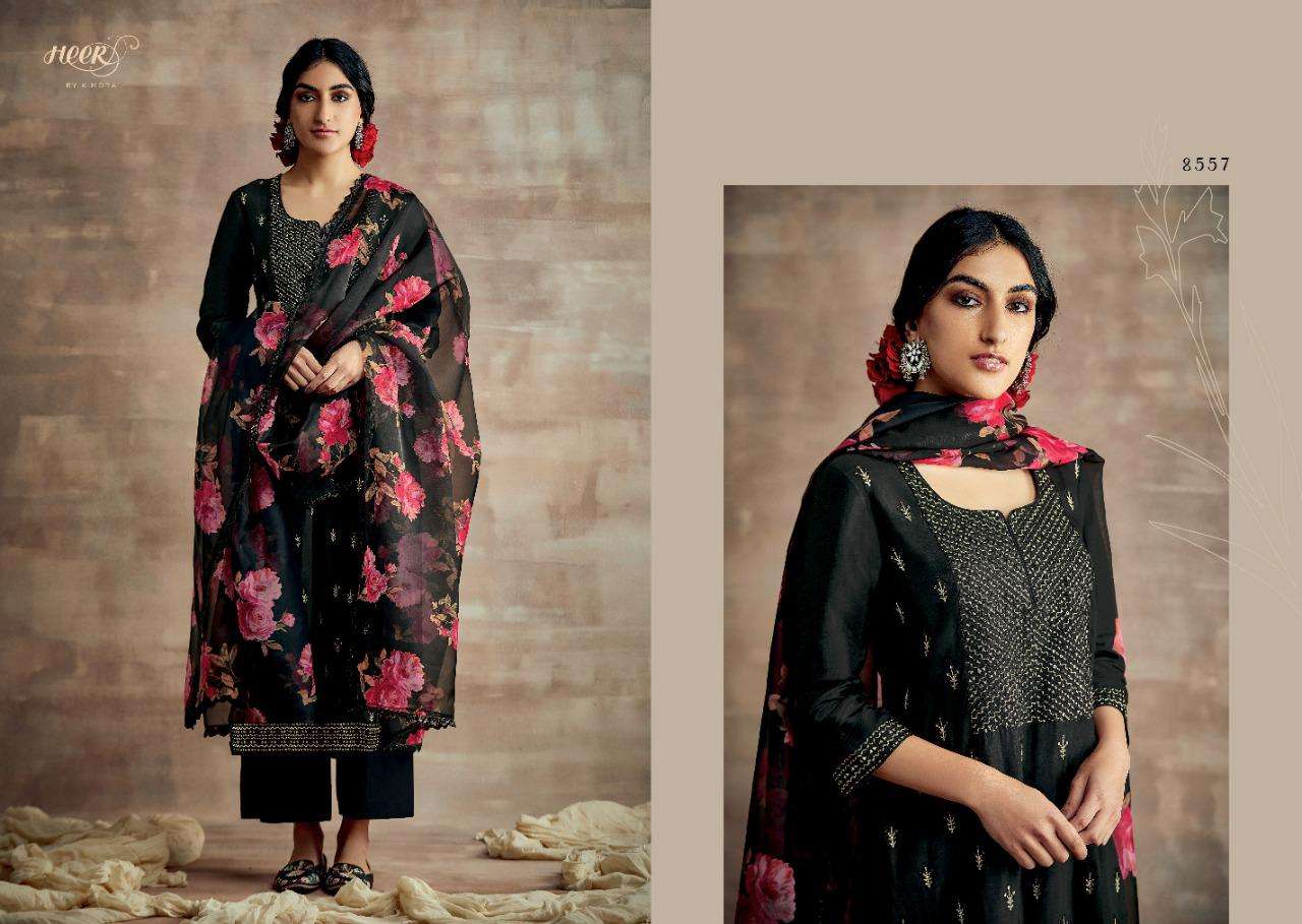 Heer Vol 99 Kimora Designer Party Wear Collections Lowest Cheapest Price Salwar Suit Catalog Set
