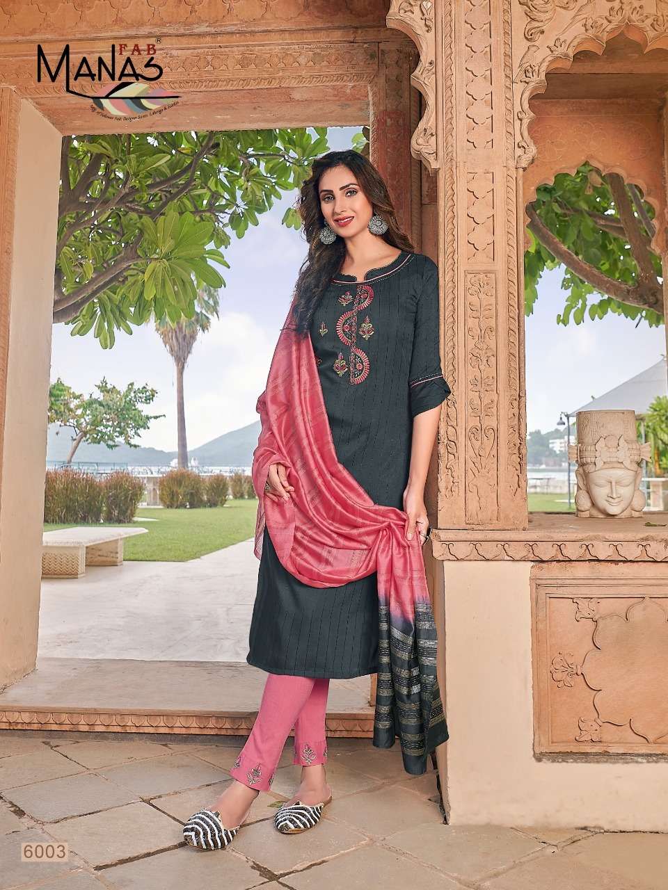Arina By Manas Fab Premium Designer Party Wear Collection Fancy Wholesale Supplier Online Lowest Price Cheapest Kurtis Pant With Dupatta Catalog