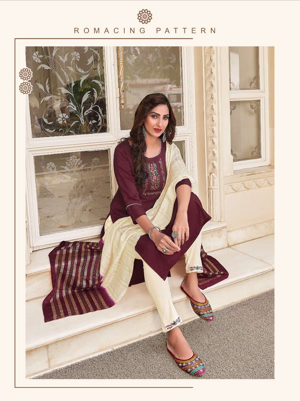 Arina By Manas Fab Premium Designer Party Wear Collection Fancy Wholesale Supplier Online Lowest Price Cheapest Kurtis Pant With Dupatta Catalog