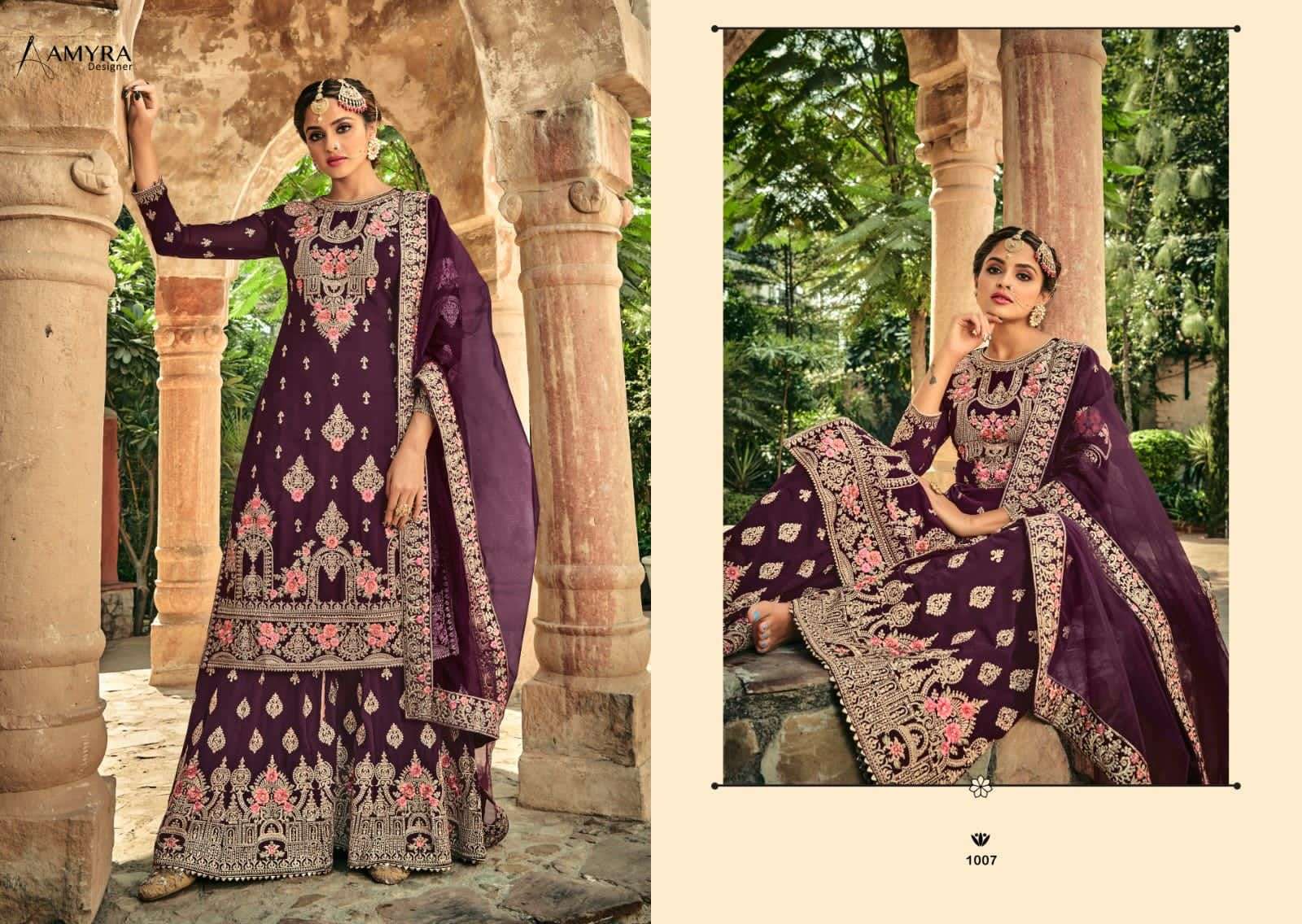 Gulshan vol 2 By Amyra Designer Dealer Premium Designer Party Wear Wholesale Supplier Online Lowest Price Cheapest Salwar Suit Catalog Set