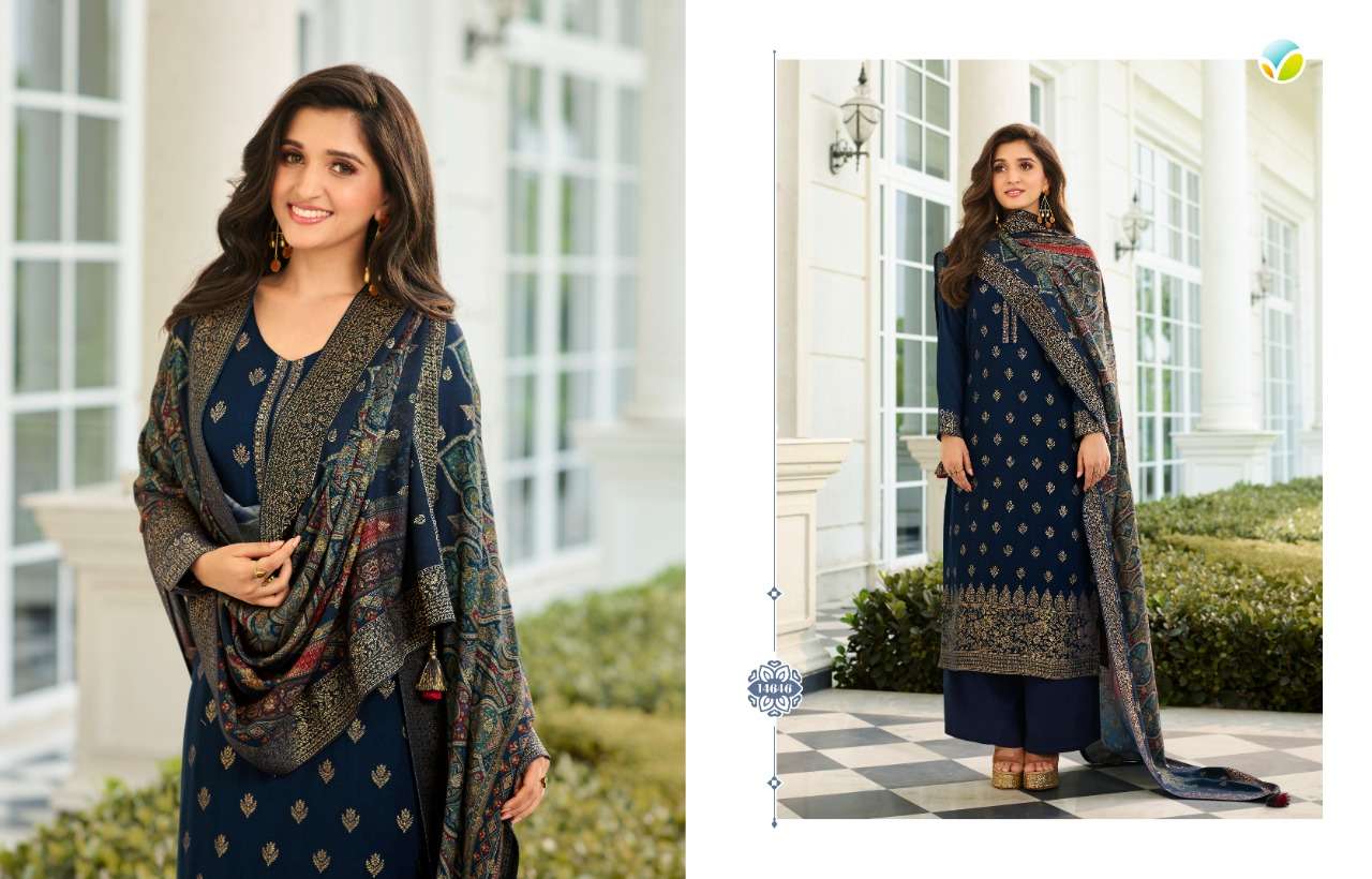 Kaseesh Pashmina Digital Vinay Fashion Dealer Premium Pashmina Collection Wholesale Supplier Online Lowest Price Cheapest Salwar Suit Catalog