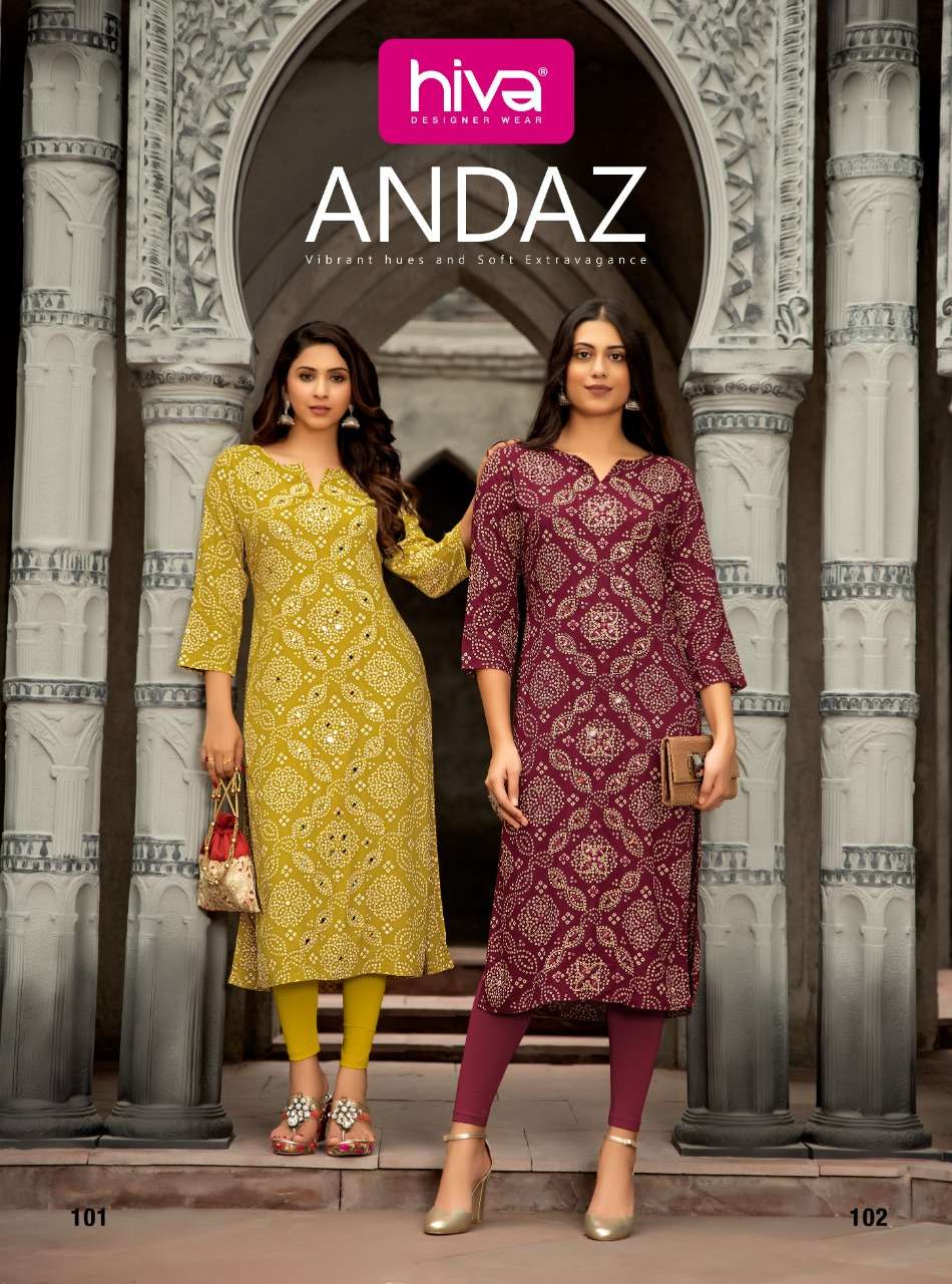 Andaz By Hiva Kurtis Designer Party Wear Wholesale Supplier Online Lowest Price Cheapest Kurtis Catalog