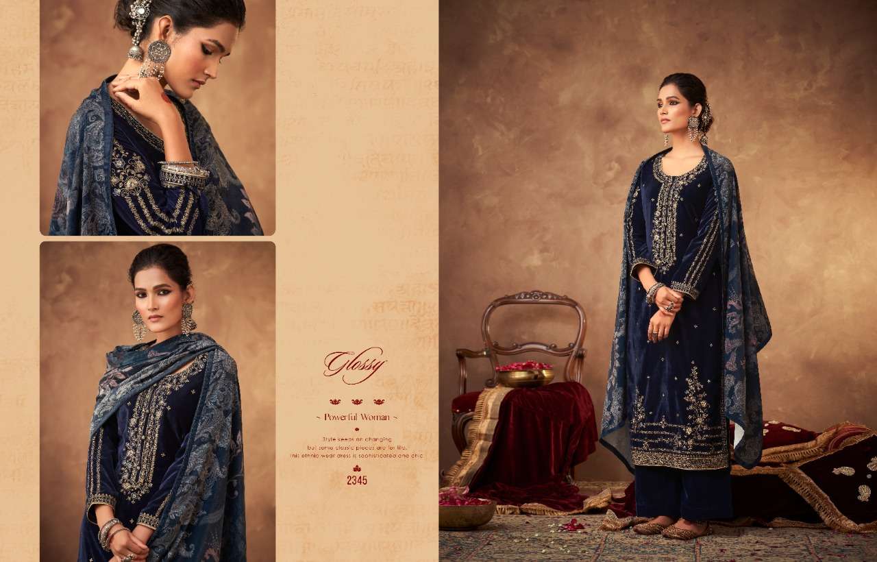 Shalimar By Glossy Simar Latest Designer Party Wear Collection Wholesale Supplier Online Lowest Price Salwar Suit Catalog