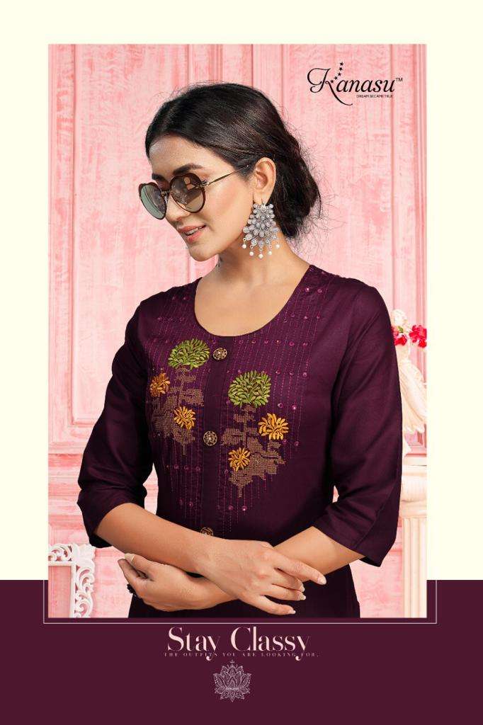 Love By Kanasu Kurtis Latest Designer Jam Cotton Straight Cut Designer Kurtis Wholesale Supplier Online Catalog