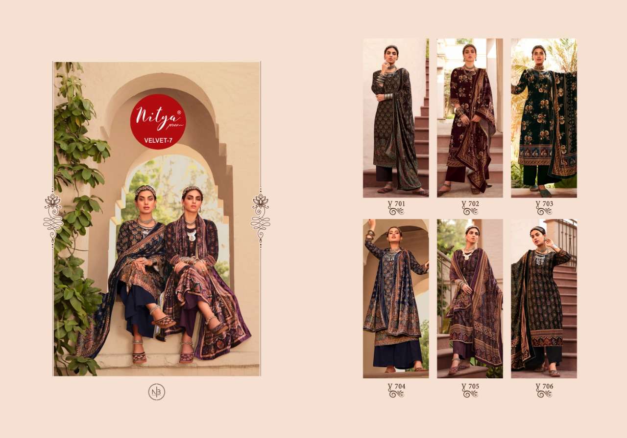 Lt Velvet Vol 7 By Lt Fabric Premium Pashmina Fabric Wholesale Supplier Online Lowest Price Cheapest Pashmina Woolen Salwar Suit Catalog