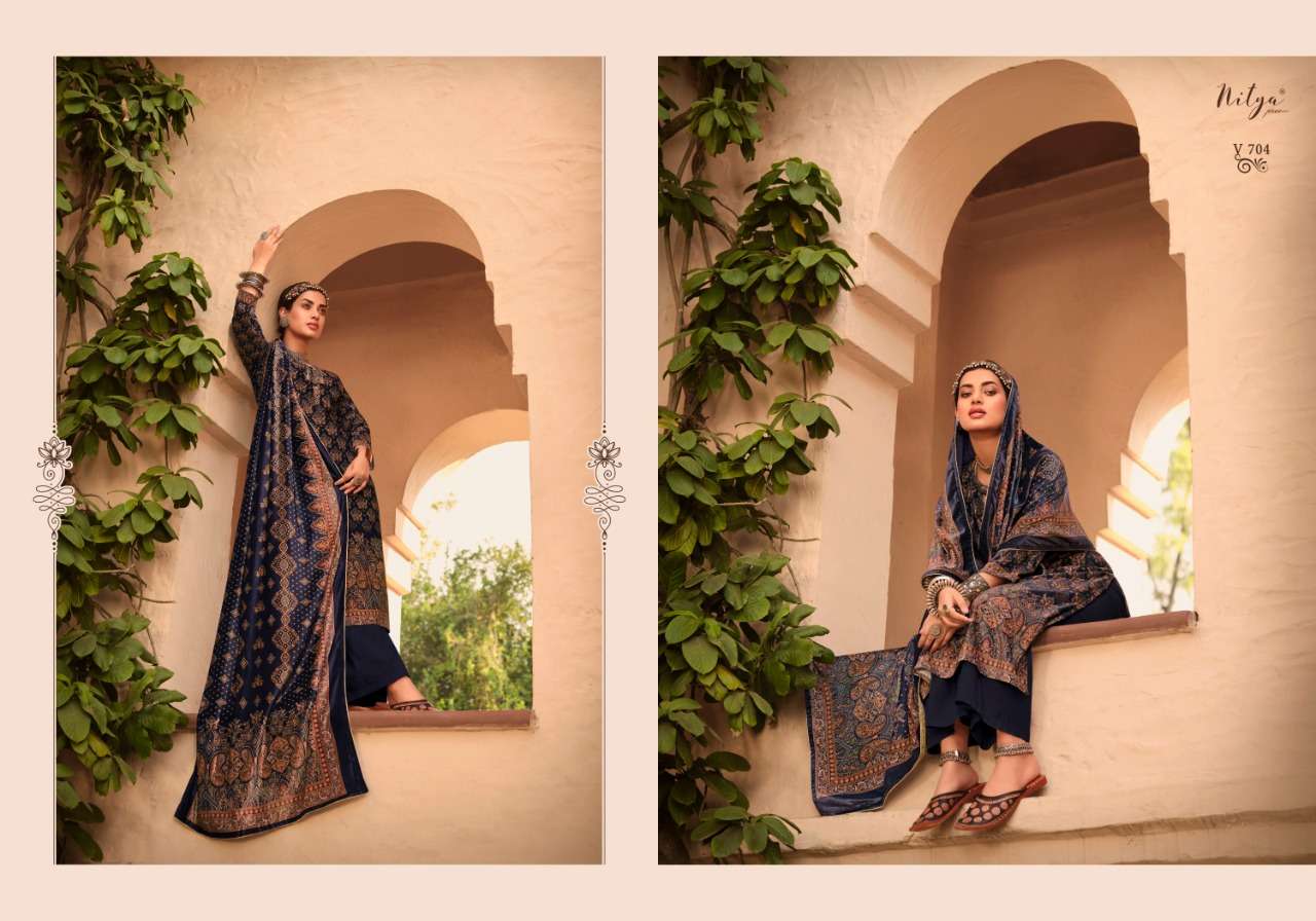Lt Velvet Vol 7 By Lt Fabric Premium Pashmina Fabric Wholesale Supplier Online Lowest Price Cheapest Pashmina Woolen Salwar Suit Catalog