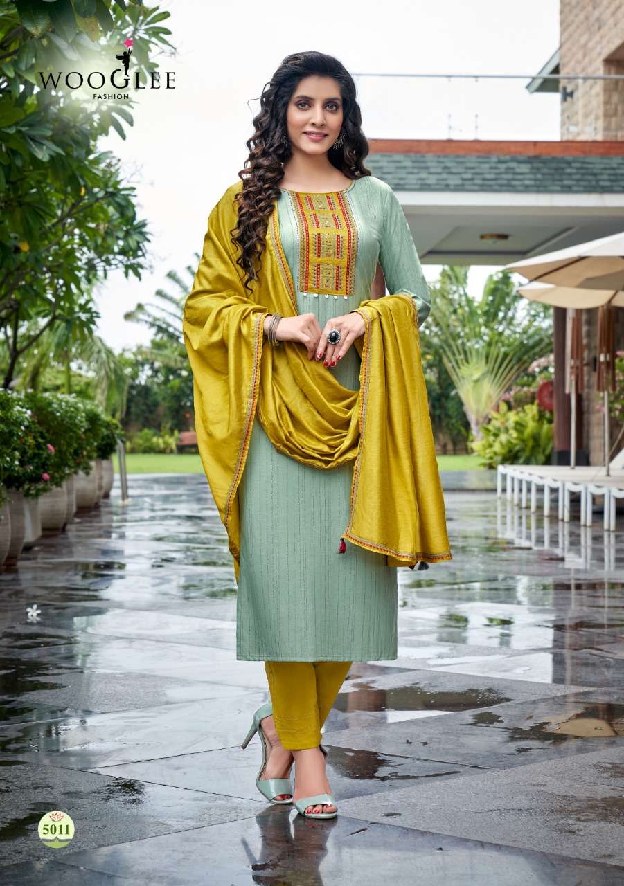 Destiny Vol 2 Wooglee Mittoo Kurtis Premium Designer Party Wear Collection Lowest Price Kurtis Pant Dupatta Catalog Wholesale price