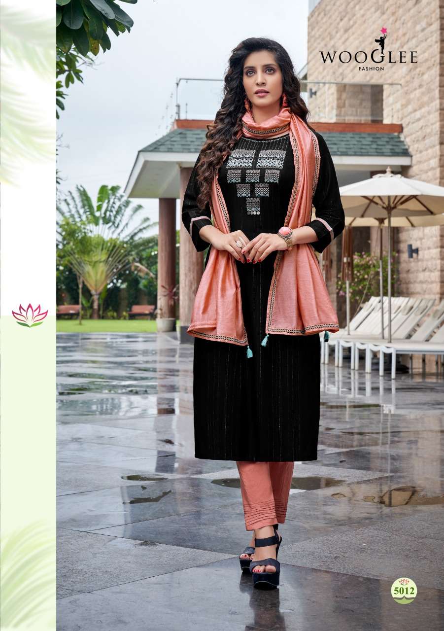 Destiny Vol 2 Wooglee Mittoo Kurtis Premium Designer Party Wear Collection Lowest Price Kurtis Pant Dupatta Catalog Wholesale price