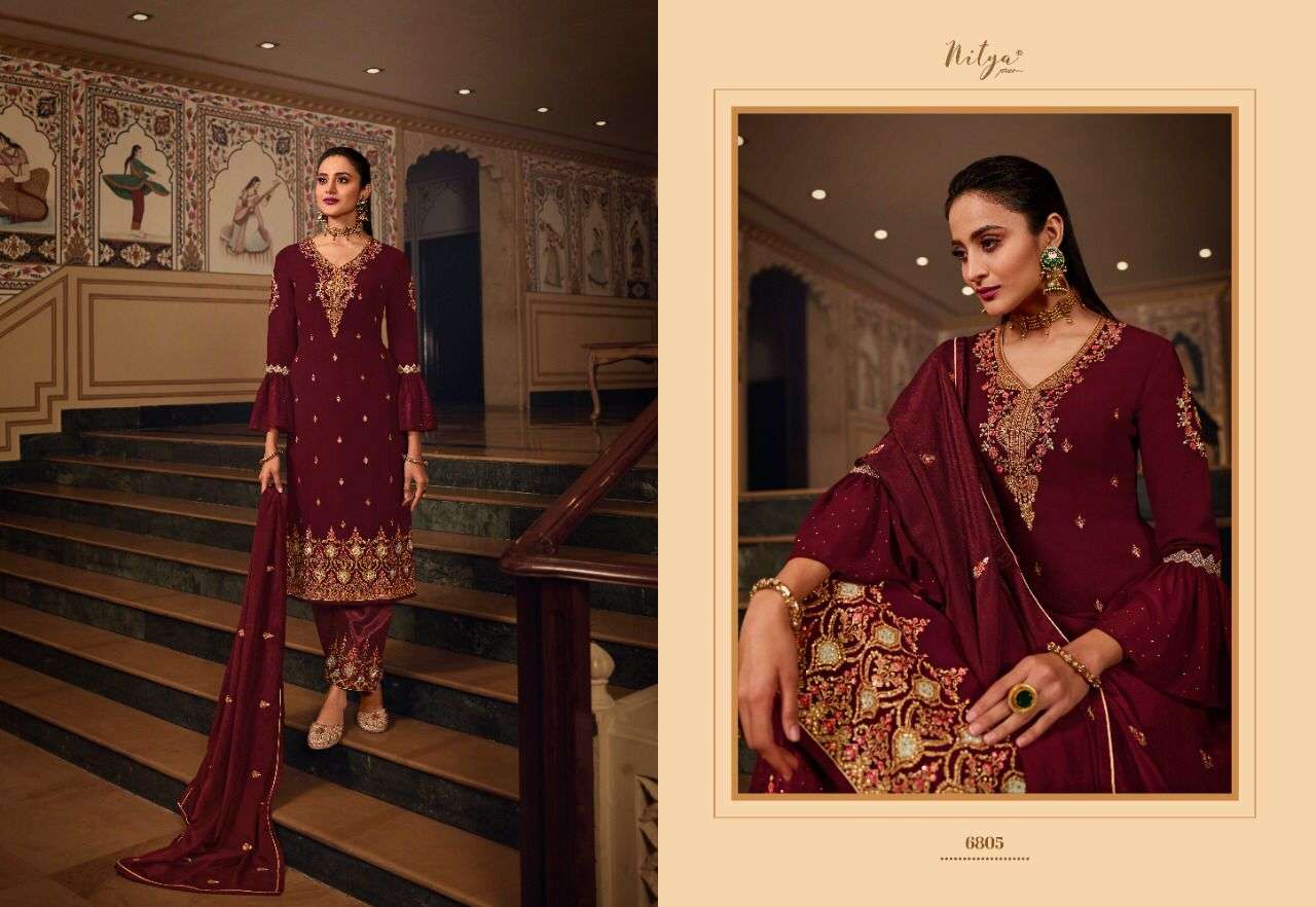 Lt Vol 168 Premium Designer Party Wear Collection Wholesale Salwar Suit Catalog Set
