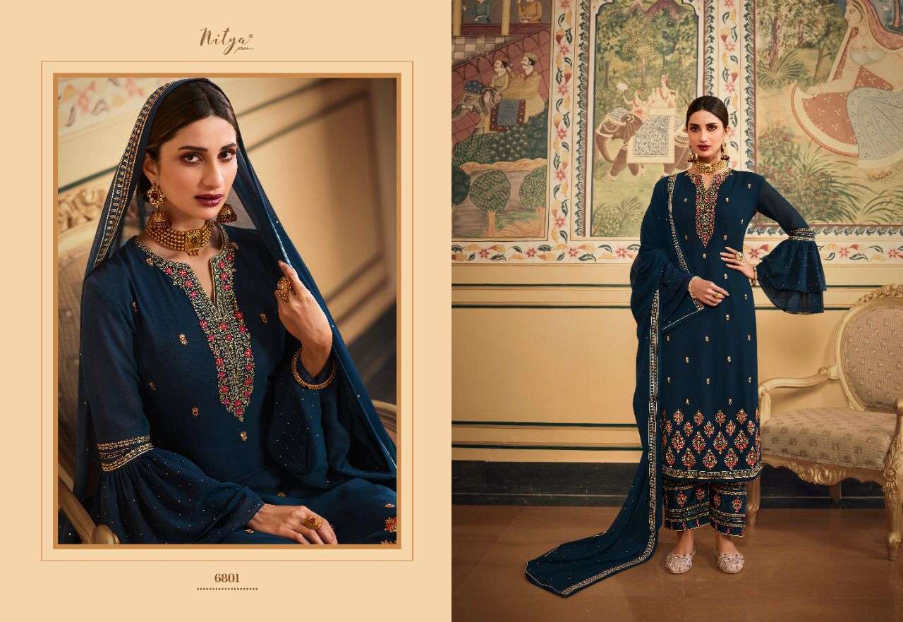 Lt Vol 168 Premium Designer Party Wear Collection Wholesale Salwar Suit Catalog Set