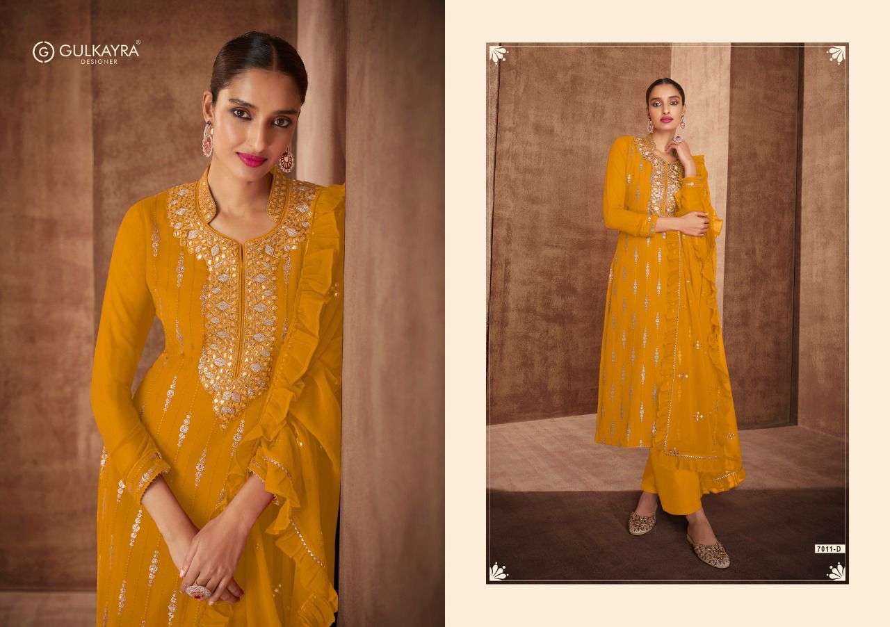 Naira By Gulkayra Premium Designer Fancy Ladies Style Wholesale Supplier Online Georgette Lowest Price Cheapest Salwar Suit Catalog