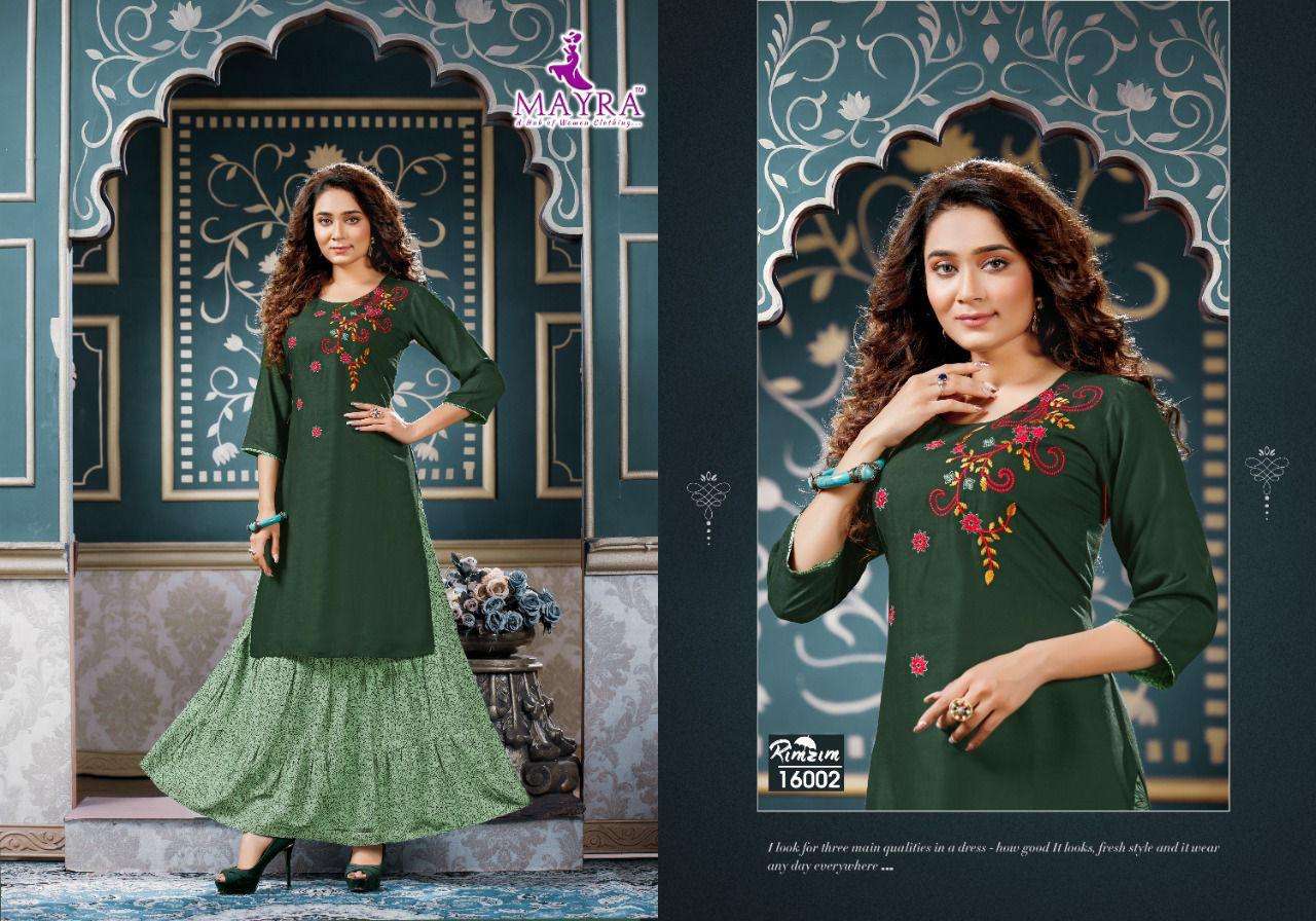 Rim Zim Mayra Latest Designer Gowns Collection Kurtis Lowest Price Wholesale