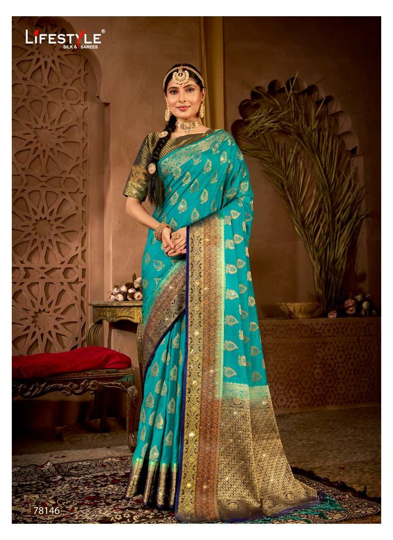 Dorby Silk Antra Lifestyle Premium Designer Party Wear Silk Wholesale Lowest Price Sarees Catalog