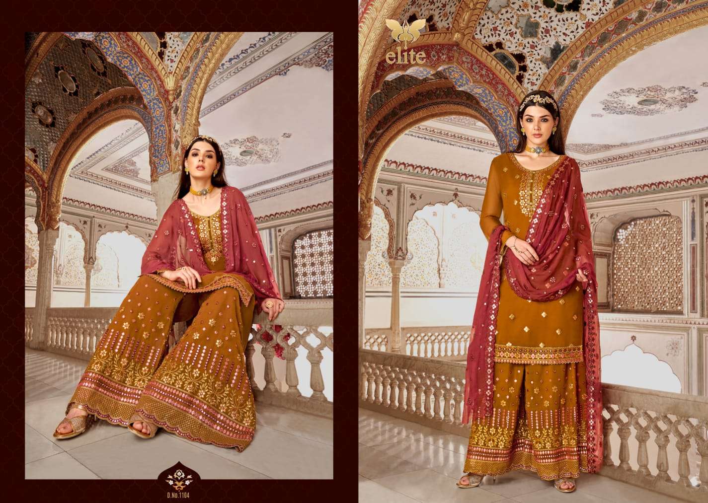 Elite By Mohini Fashion Readymade Wholesale Lowest Price Salwar Suit Set