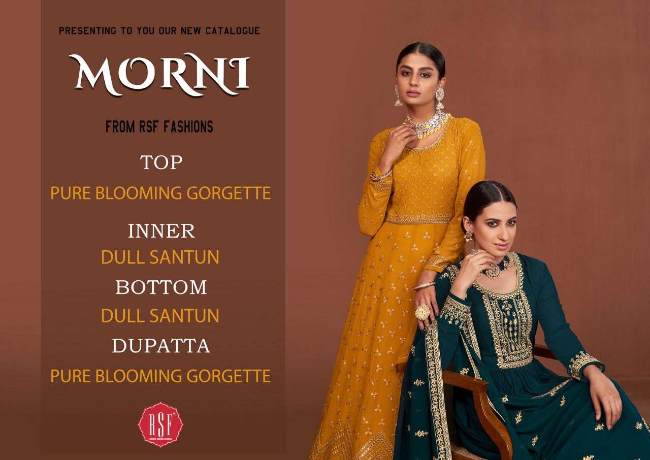 Morni By Rsf Wholesale Online Georgette Lowest Price Readymade Salwar Suit Set