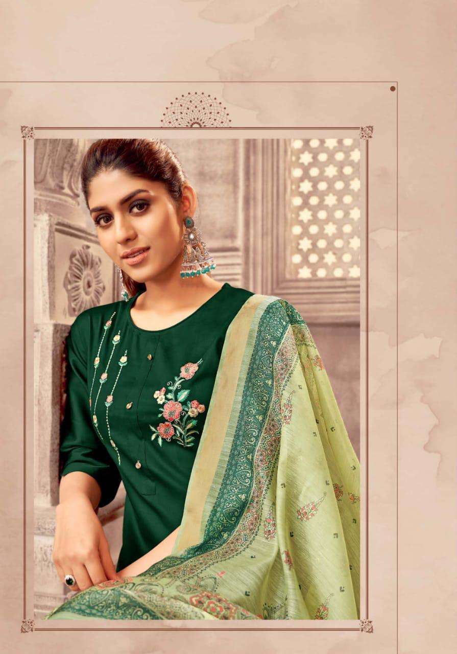 Neeza Vol 1 Suryajyoti Wholesale Online Lowest Price Jam Satin Readymade Salwar Suit Set