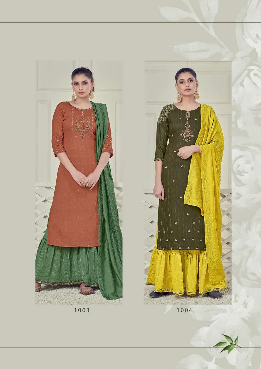 Sonpari Vol 2 By Koodee Fashion Wholesale Online Lowest Price Cheapest Kurtis Sharara Set