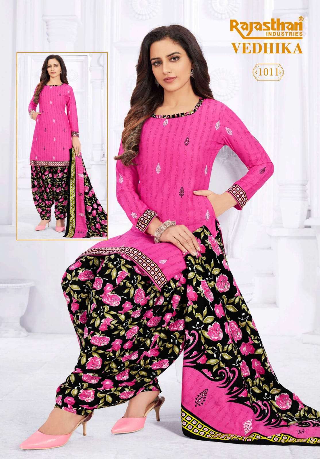 Vedhika Vol 1 By Rajasthan Rayon Wholesale Online Lowest Price Salwar Suit Set