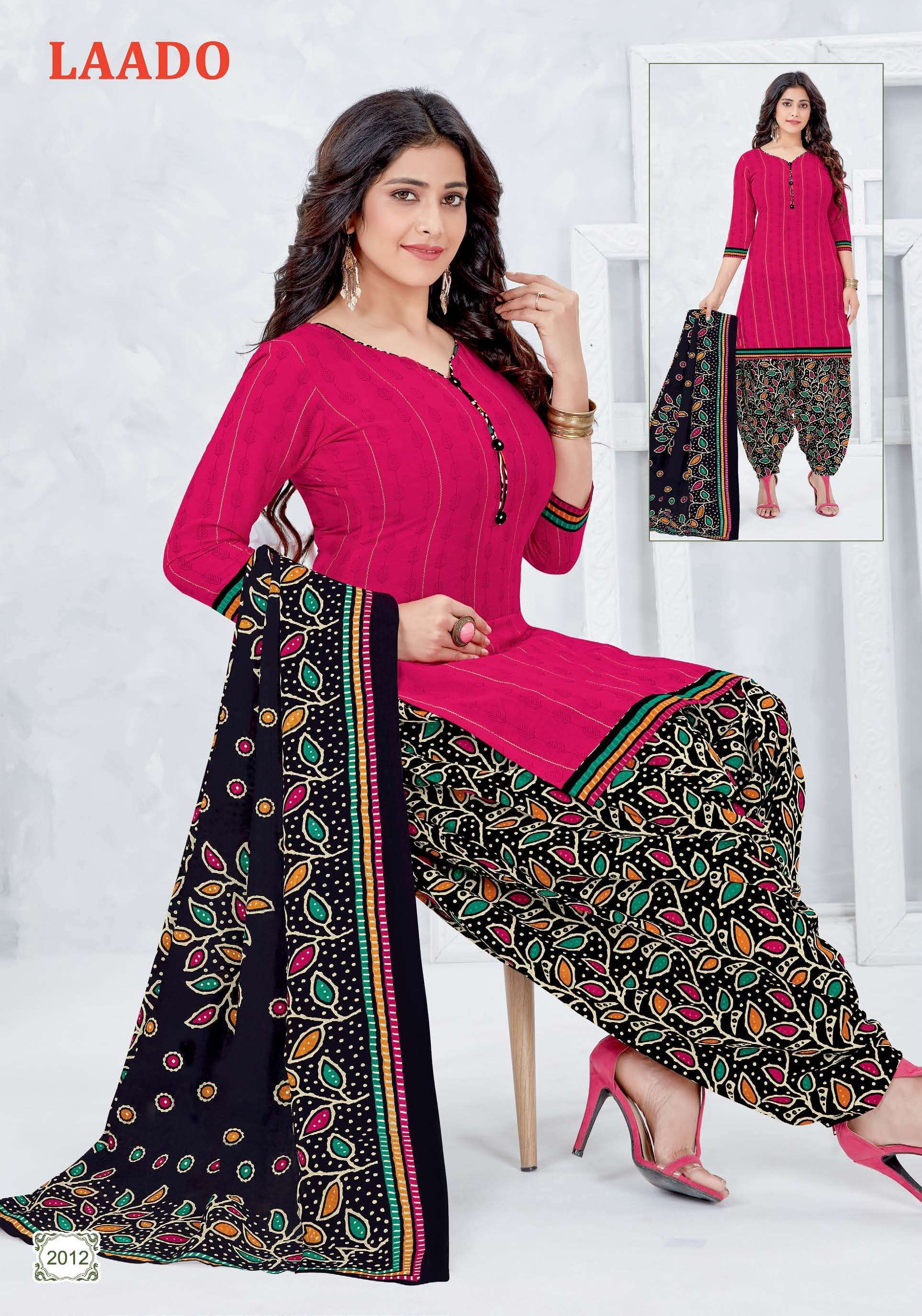 Laado By Mangal Fabric Wholesale Supplier Cotton Lowest Price Salwar Suit SET