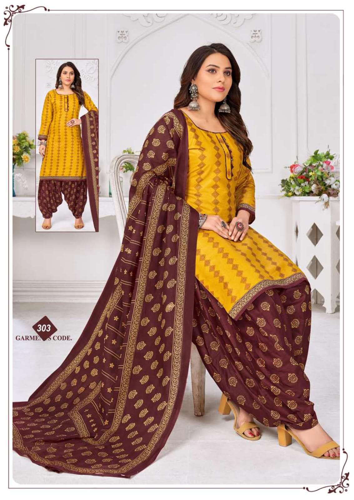 Laado Ruby Patiyala Wholesale Supplier Online Cotton Lowest Price Salwar Suit Set