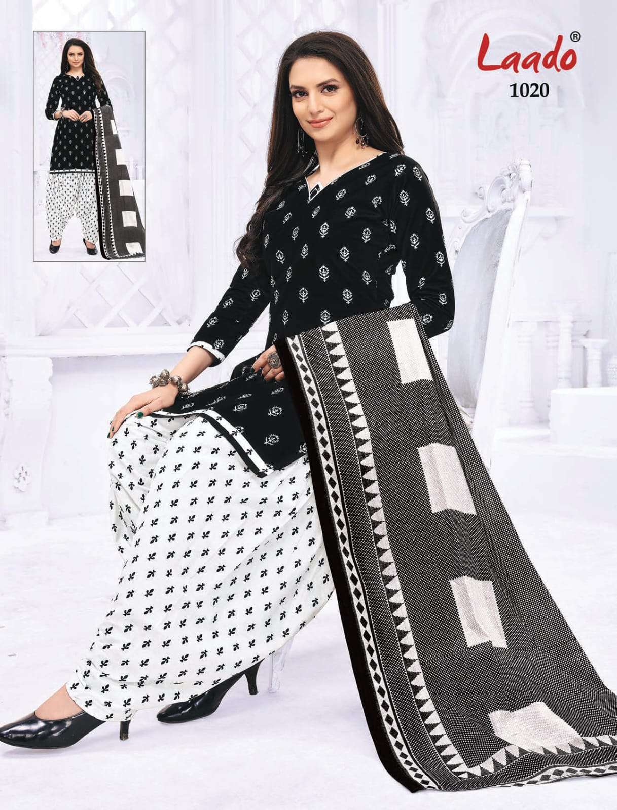 Priti Patiyala Vol 10 By Laado Prints Wholesale Supplier Online Printed Cotton Dress Materials Lowest Price Cheapest Salwar Suit Catalog