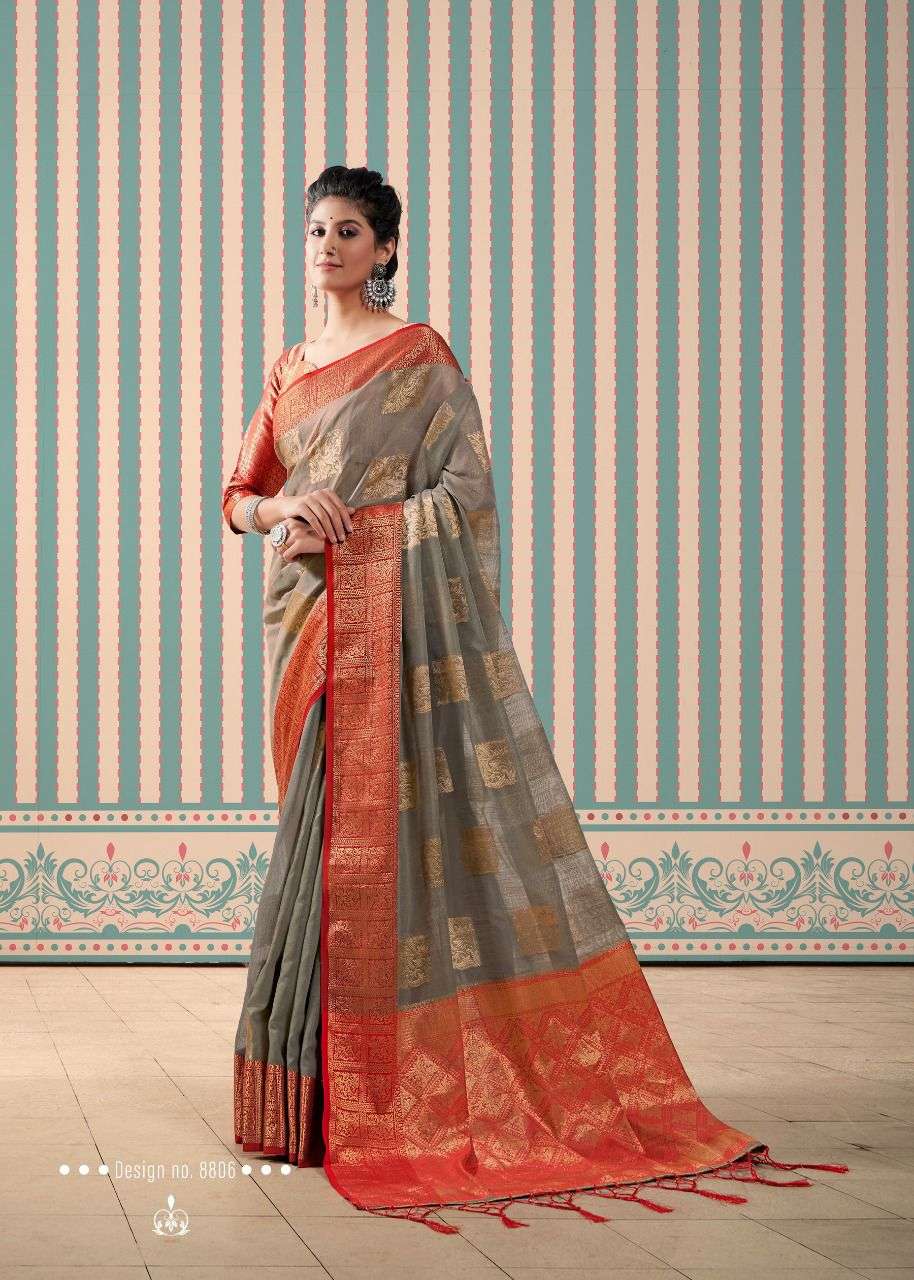 Aaravi Silk By Rajyog Wholesale Designer Online Sarees Set