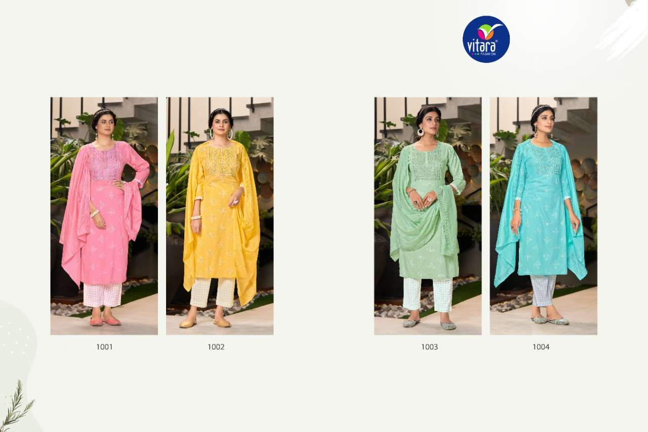 Celebration By Virata Fashion Designer Wholesale Online Kuratis Pant Dupatta Set