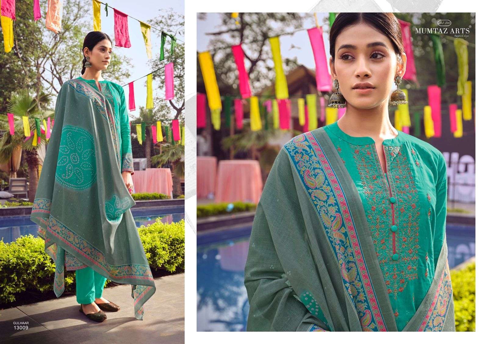 Jash E Banhani Gulhaar Vol 3 By Mumtaz Arts Wholesale Online Lawn Cotton Salwar Suit Set