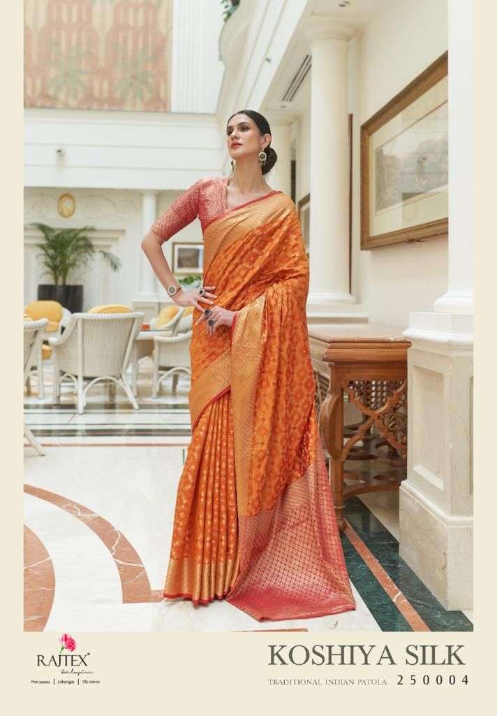 Koshiya Silk by Raj Tex Designer Wholesale Online Sarees Set
