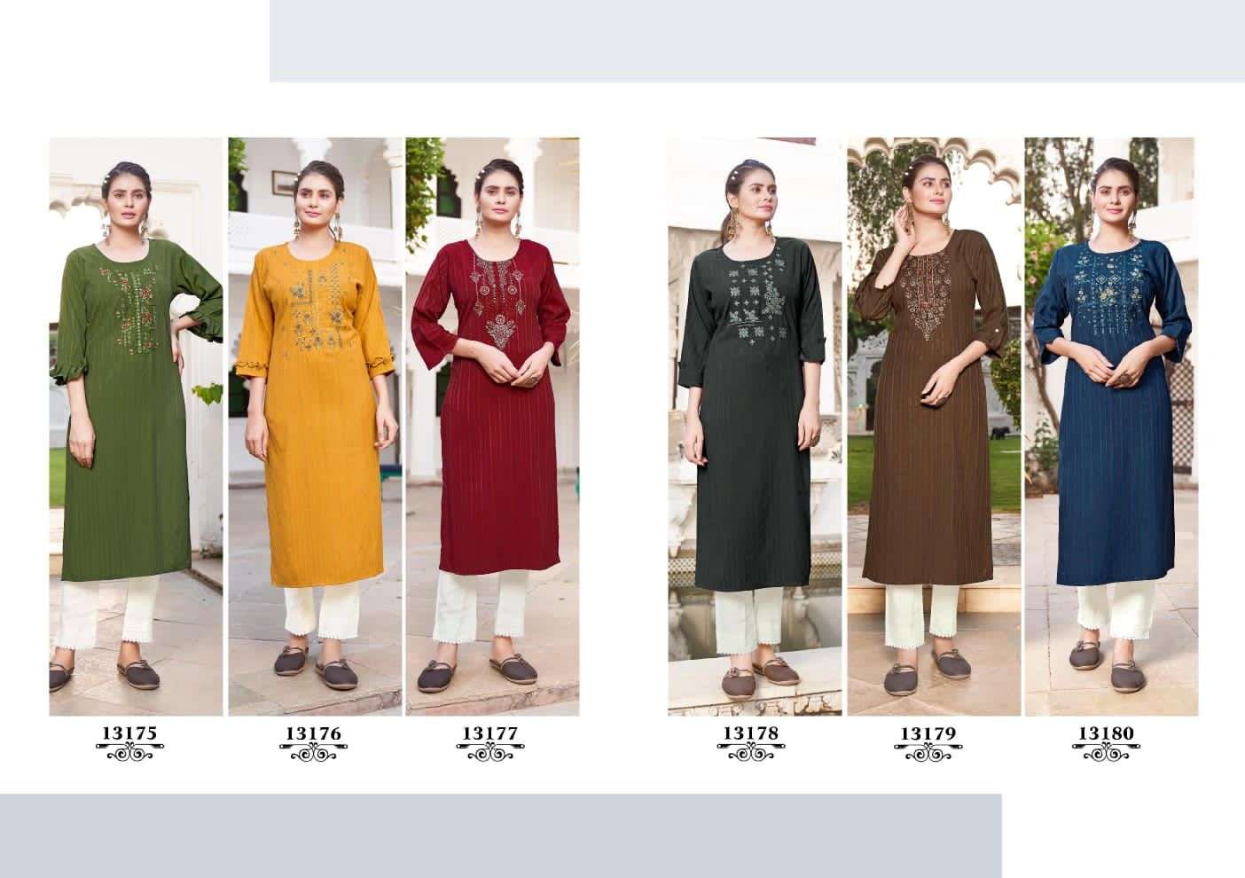 Liptop By Kajree Designer Rayon Wholesale Online Kuratis Set